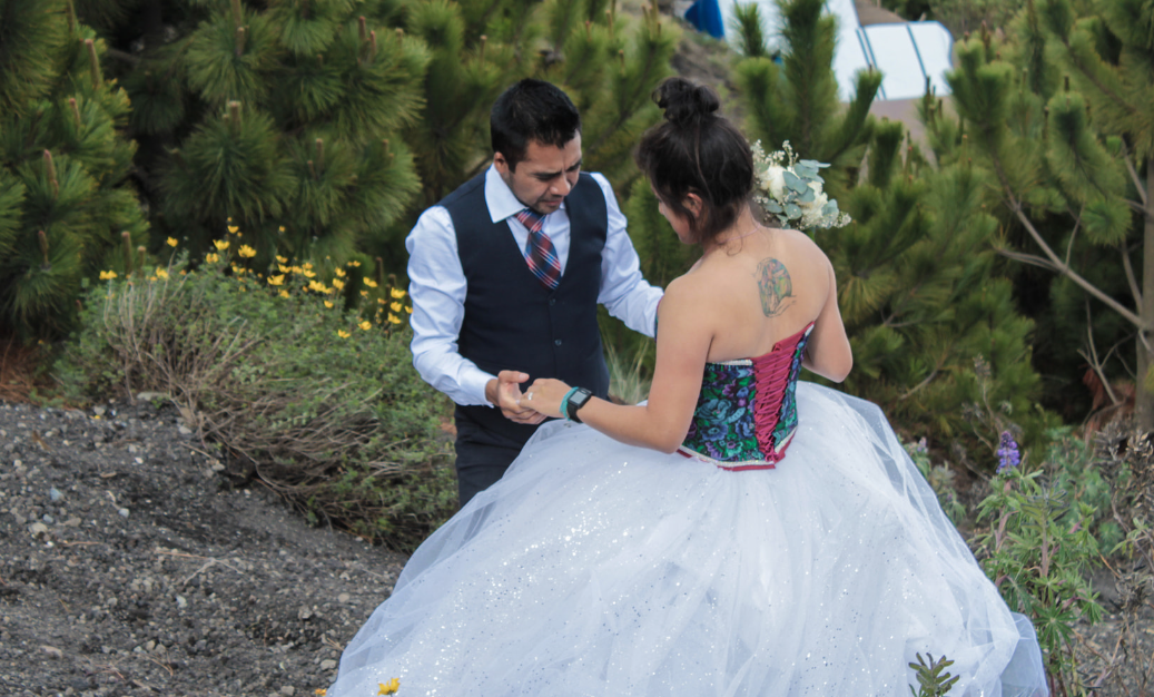 BODA EN EL ACATENANGO