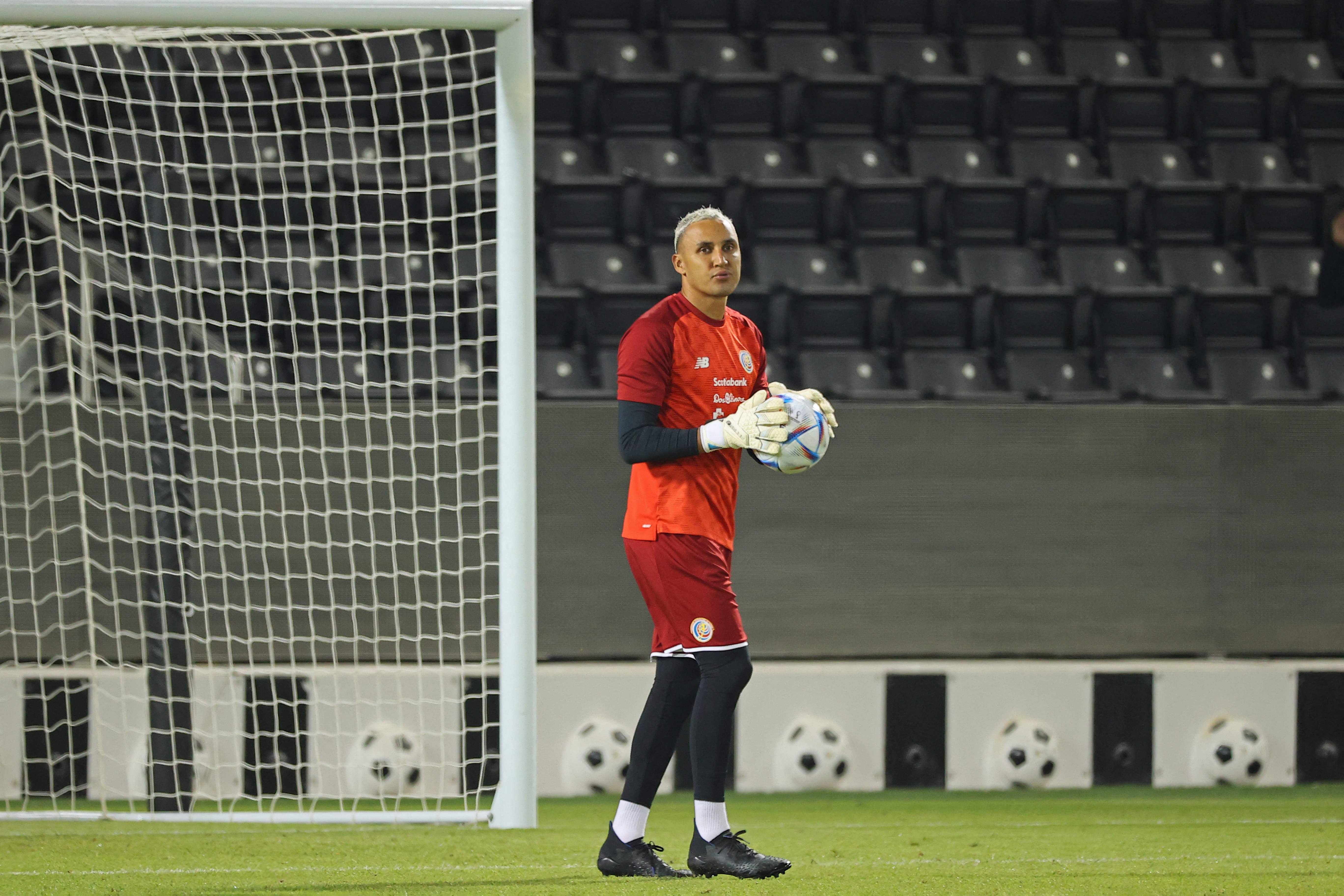 Keylor Navas, guardameta de la selección costarricense. (Foto Prensa Libre: AFP)