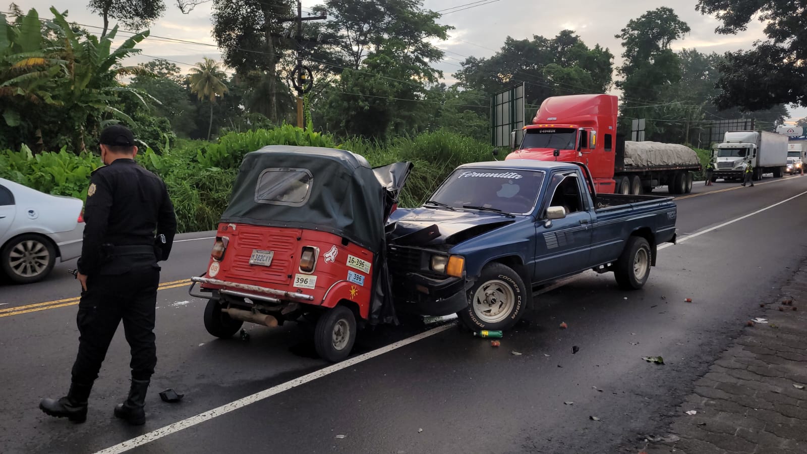 ACCIDENTE EN MAZATENANGO