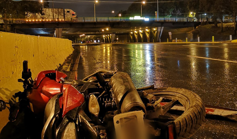 MOTORISTA MUERE EN LA ZONA 8