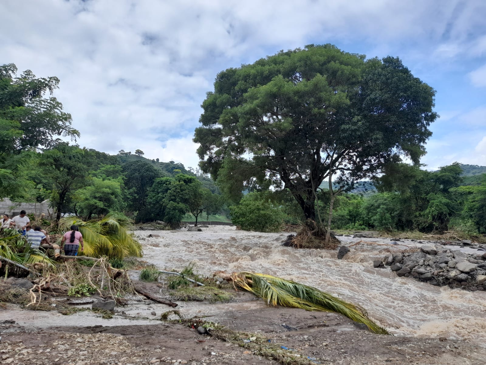 Inundaciones en Guatemala