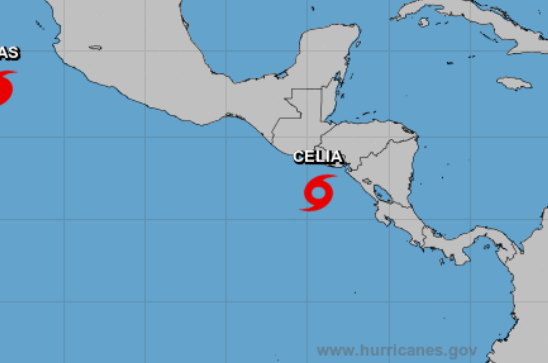 TORMENTA TROPICAL CELIA