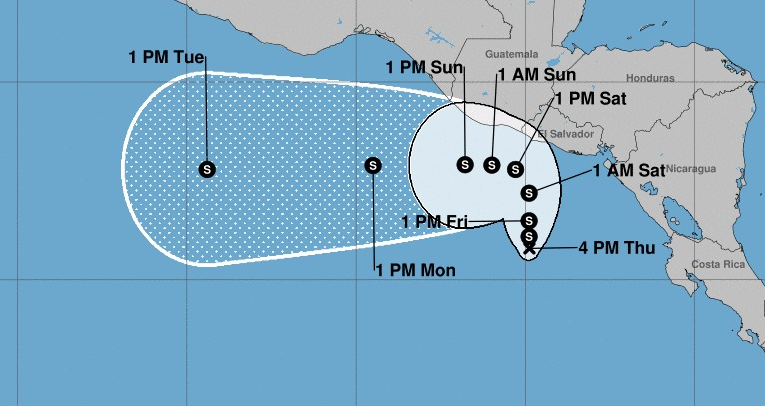 DEPRESIÓN TROPICAL TRES E