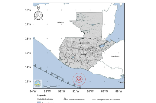 Temblor en Guatemala 190622