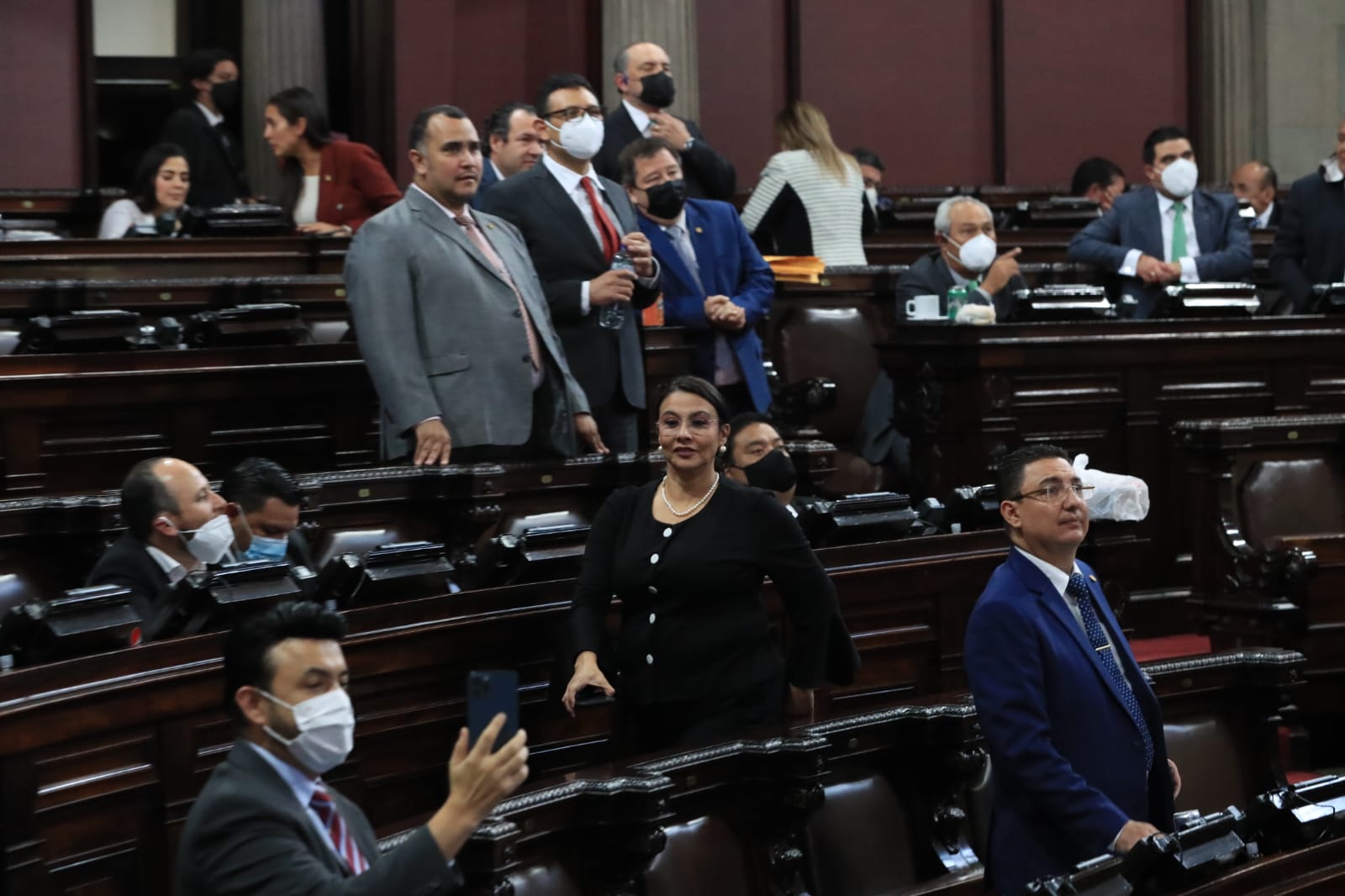 Sesión en el Congreso