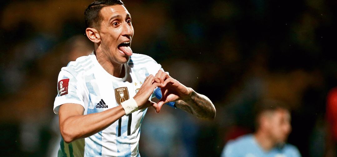 El argentino Ángel Di María podría llegar al Barcelona. (Foto Prensa Libre: Hemeroteca PL)