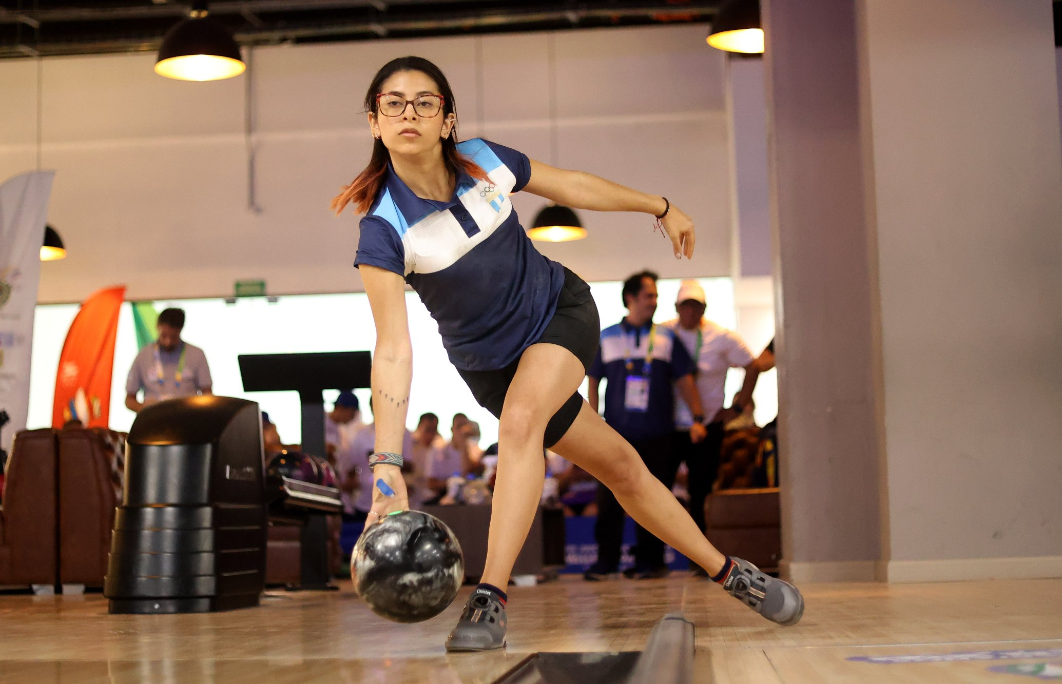 Morales sumó la segunda medalla para Guatemala en estos Juegos Bolivarianos. Foto Prensa Libre (Comité Olímpico Guatemalteco)