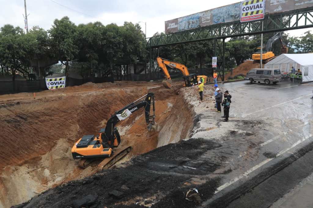 hundimiento en Villa Nueva