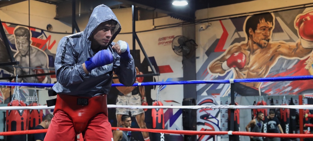 Léster Martínez vuelve a la acción, en Laredo, Texas. (Foto Prensa Libre: Elmer Vargas)