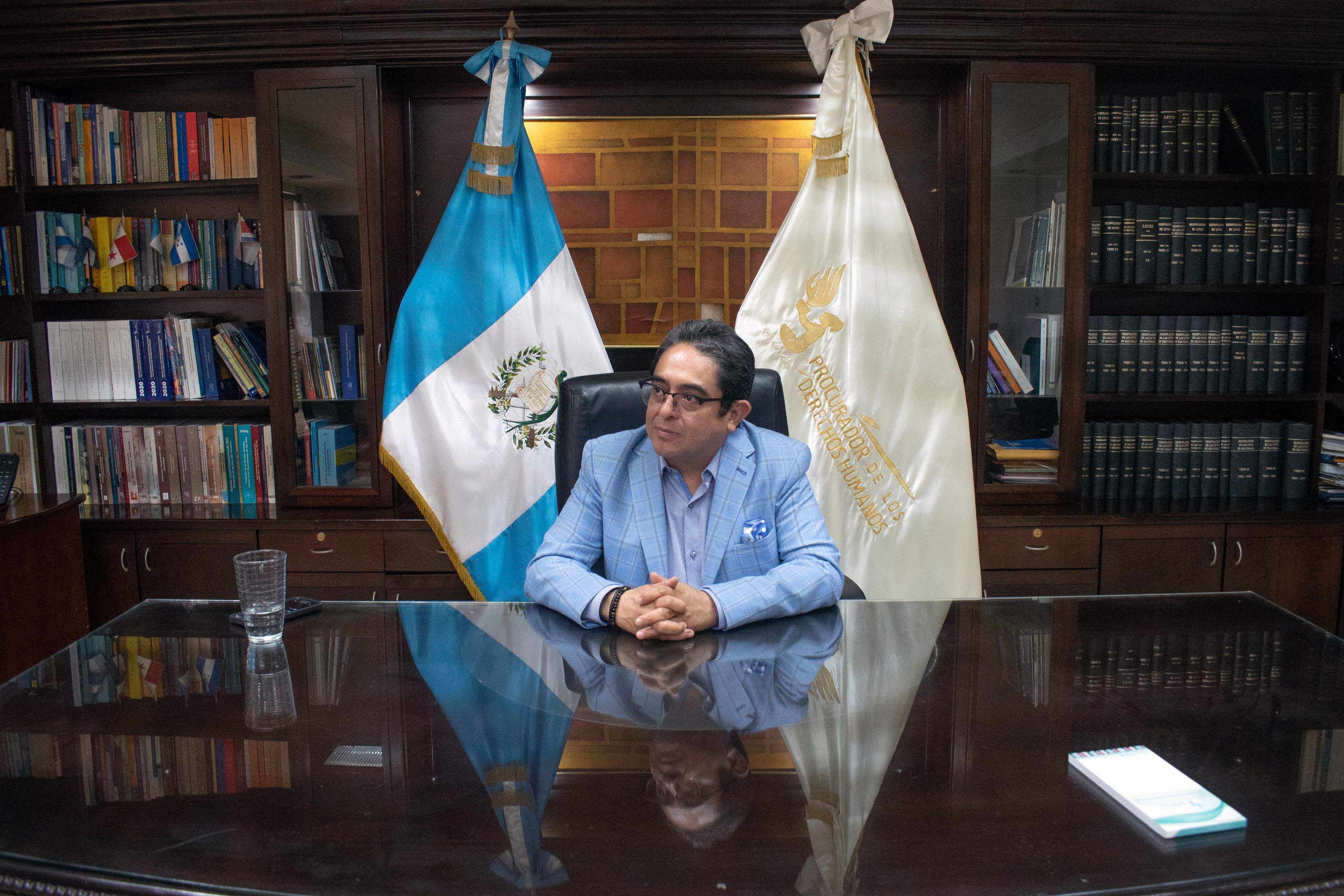 Jordán Rodas, exprocurador de los Derechos Humanos. (Foto Prensa Libre: AFP)