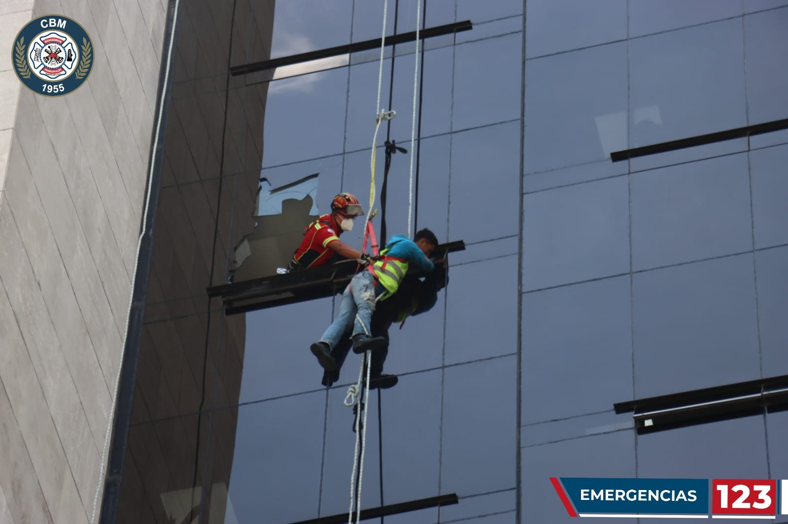 Rescate en edificio