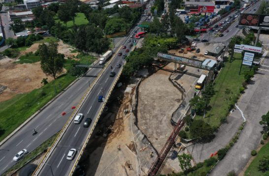 Hundimiento en Villa Nueva