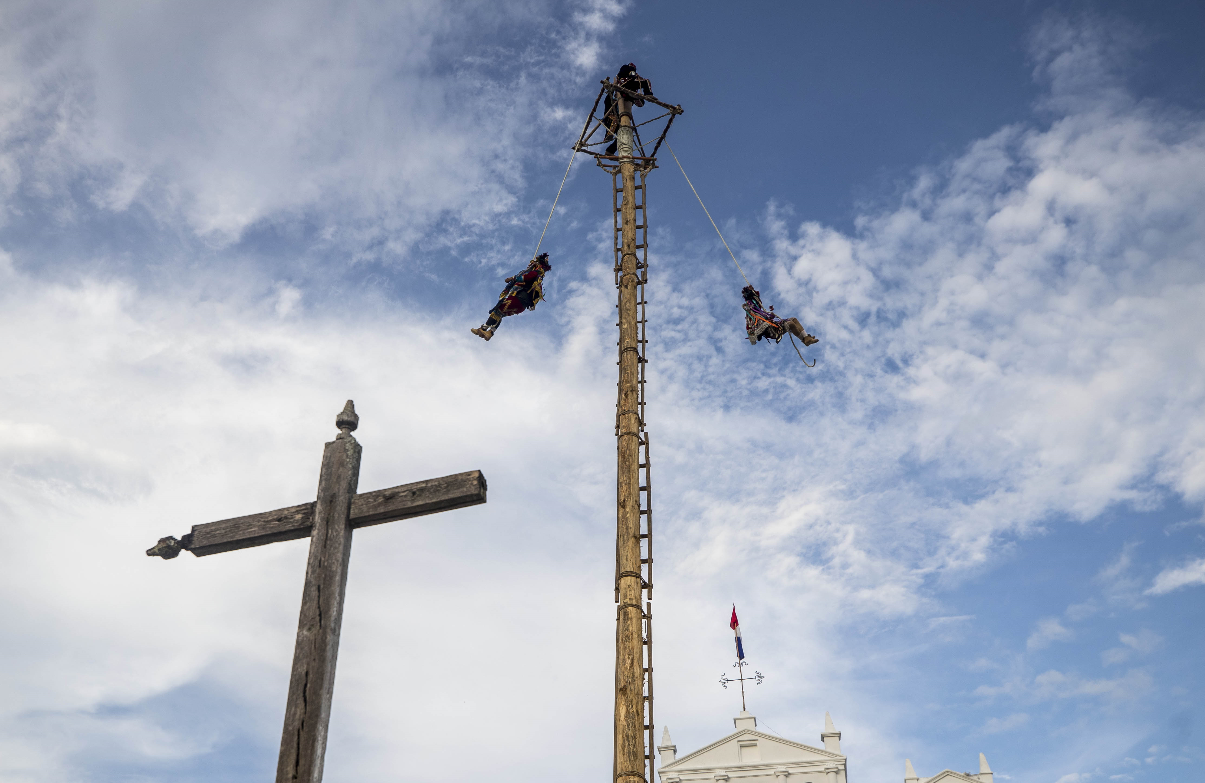 Palo volador en Cubulco