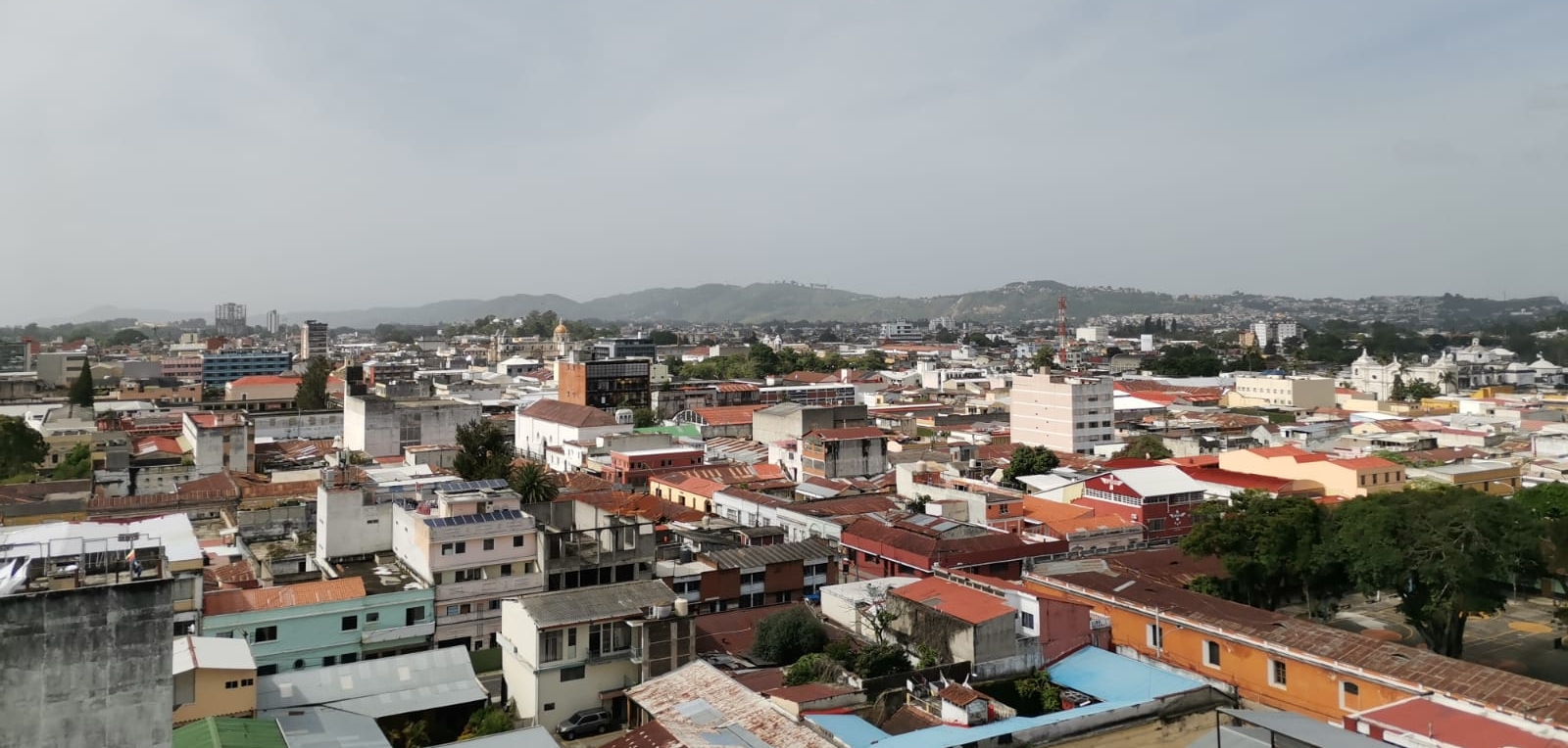 Polvo del Sahara en Guatemala