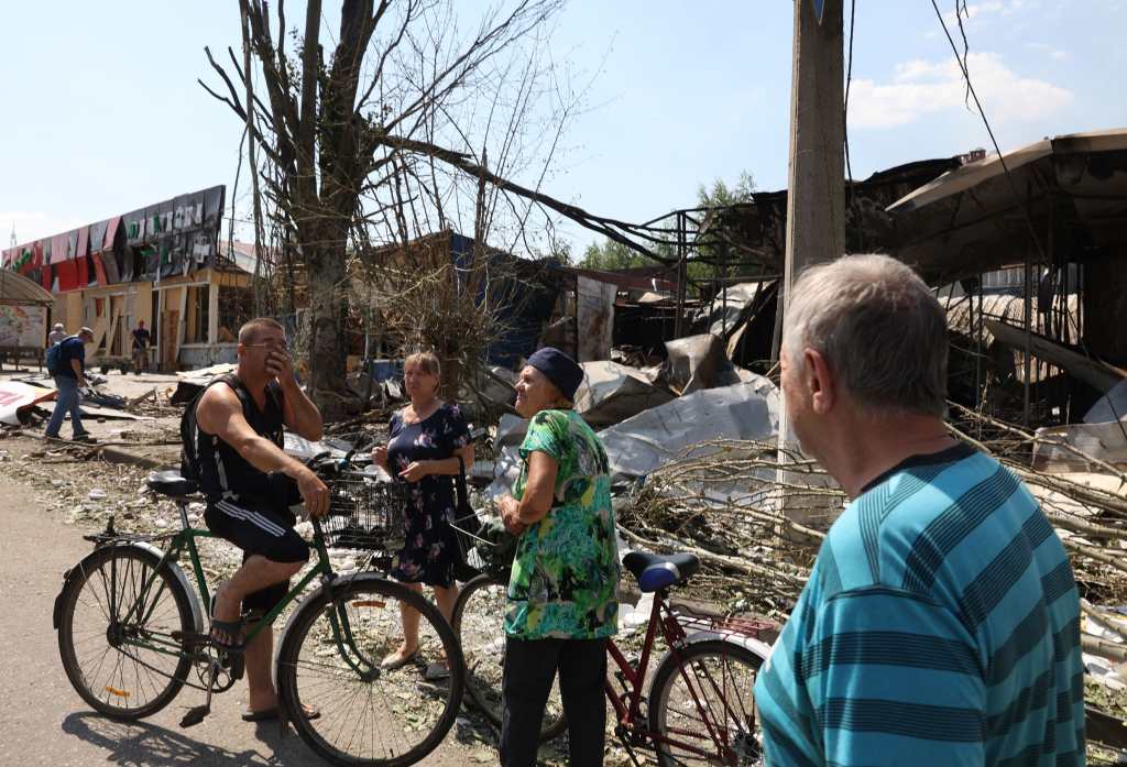 Al menos 22 ataques con misiles rusos se registraron el sábado en Donetsk, según autoridades ucranianas. (Foto Prensa Libre: AFP)