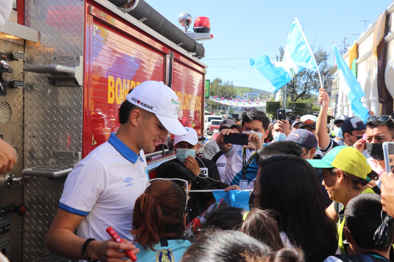 Jorge Moreno, guardameta de la Selección Sub 20 de Guatemala. (Foto Prensa Libre: Mike Castillo)