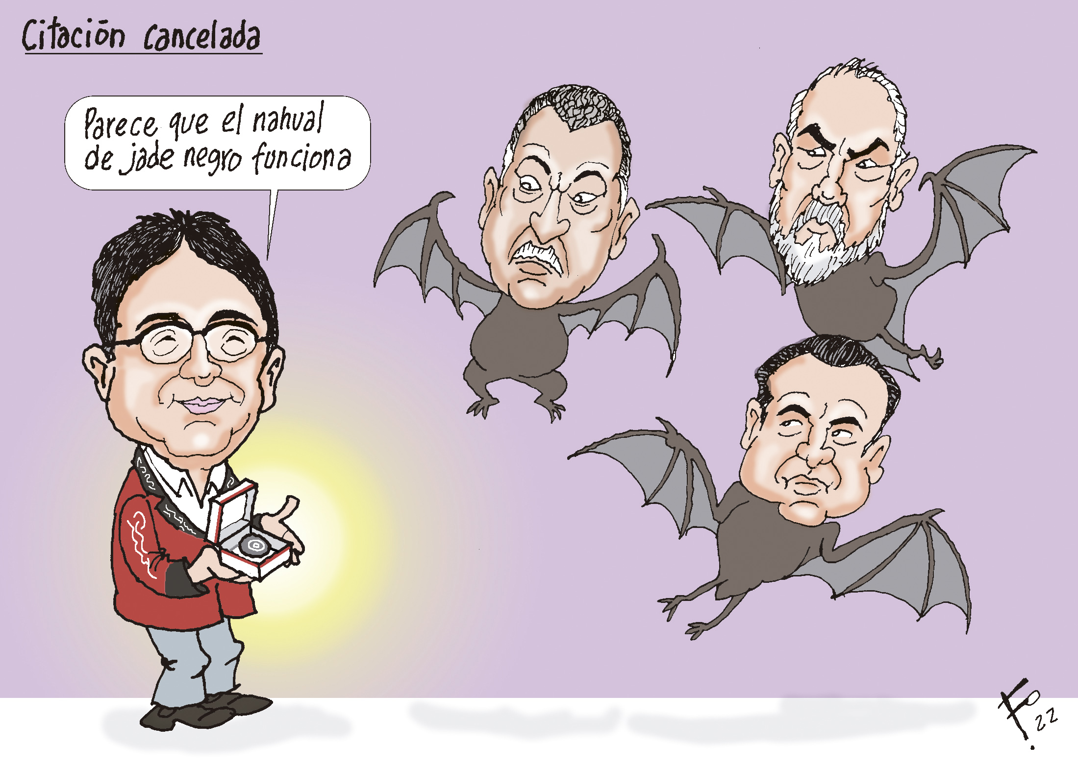 Personajes: Jordan Rodas, Manuel Conde, Antonio Arenales y Aníbal Rojas.