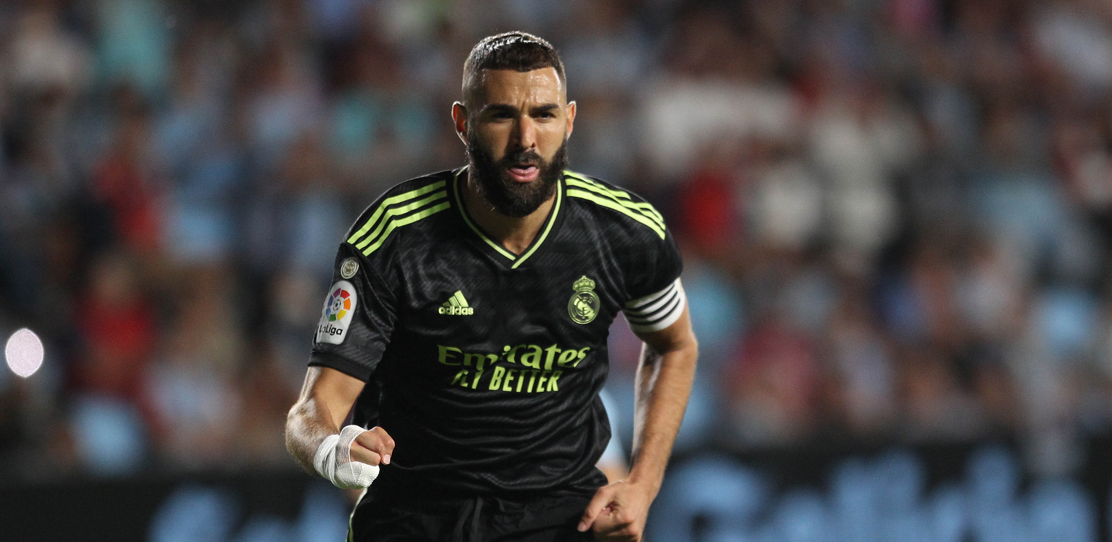 Benzema quiere regresar a su mejor estado físico y aportar goles importantes para el Real Madrid. (Foto Prensa Libre: EFE)