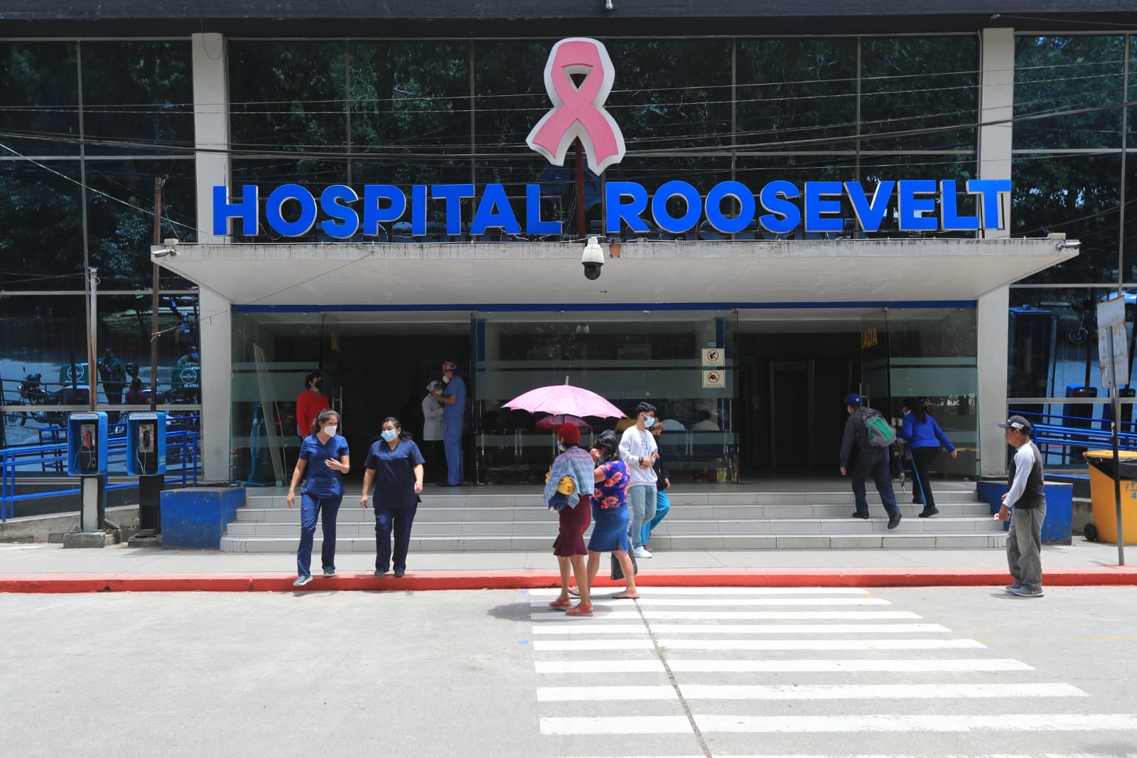 El Hospital Roosevelt  de Guatemala.  (Foto Prensa Libre: HemerotecaPL)