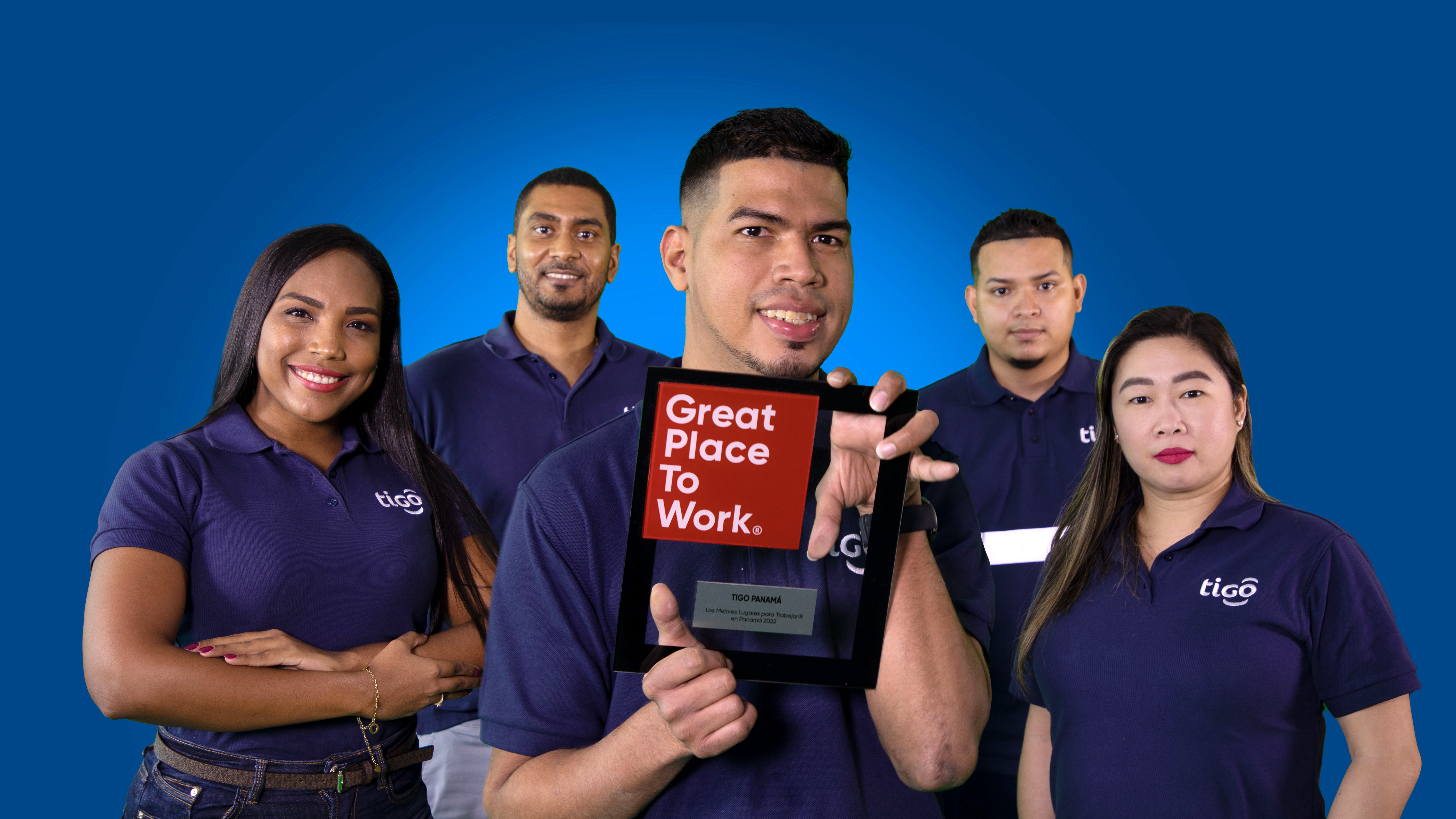 Con más de 20 mil empleados en la región, el cuarto año de TIGO marca el liderazgo de la lista de Great Place to Work. Foto Prensa Libre: Cortesía 