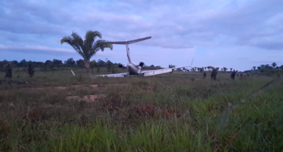 Avioneta localizada en Petén