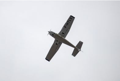 Fotografía de una avioneta Cessna