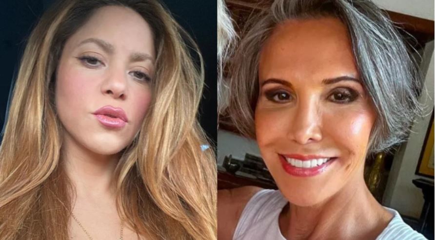 Fotografías de Florinda Meza y Shakira