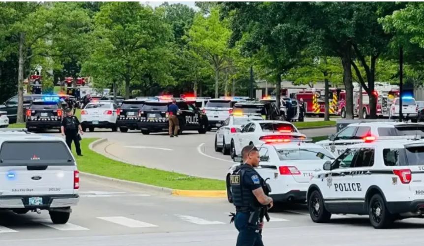 A principios de junio también se desató una balacera que dejó varios muertos y heridos en Oklahoma. (Foto Prensa Libre: AFP)