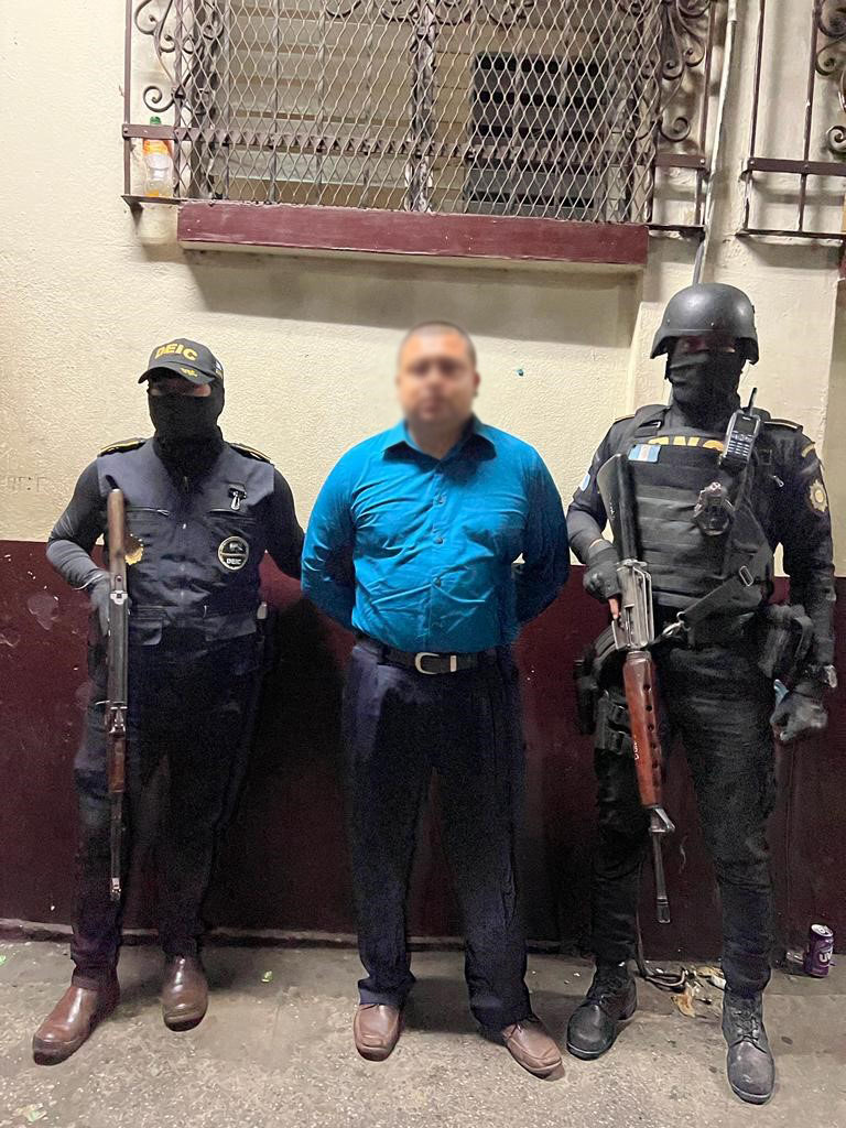 Pablo Estuardo Herrera Cinguense, de 32 años, alias Pablito,  integrante de la banda Los Herreras, fue capturado este 28 de agosto en Nueva Concepción, Escuintla. Foto PNC.