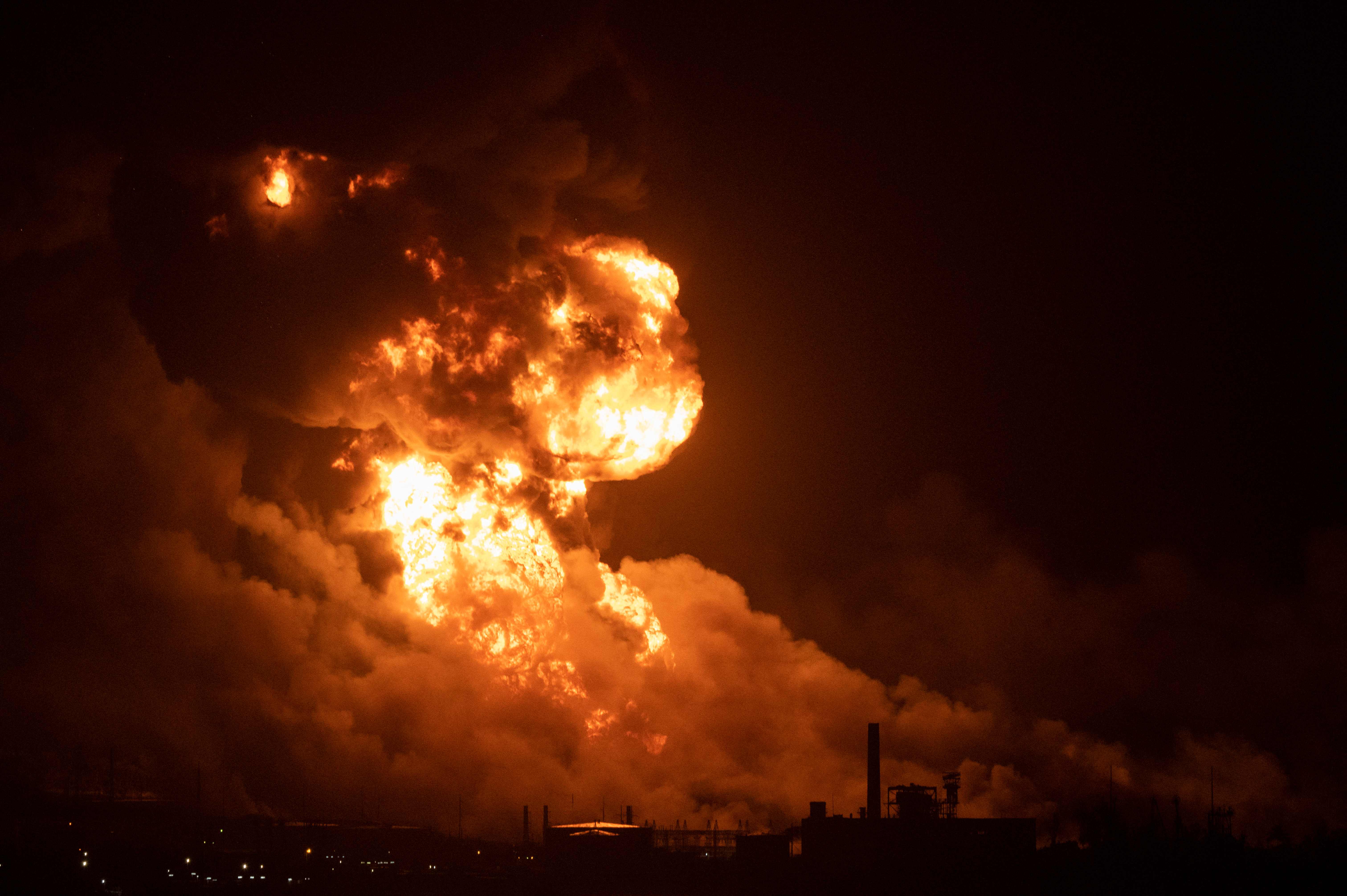 incendio en Cuba