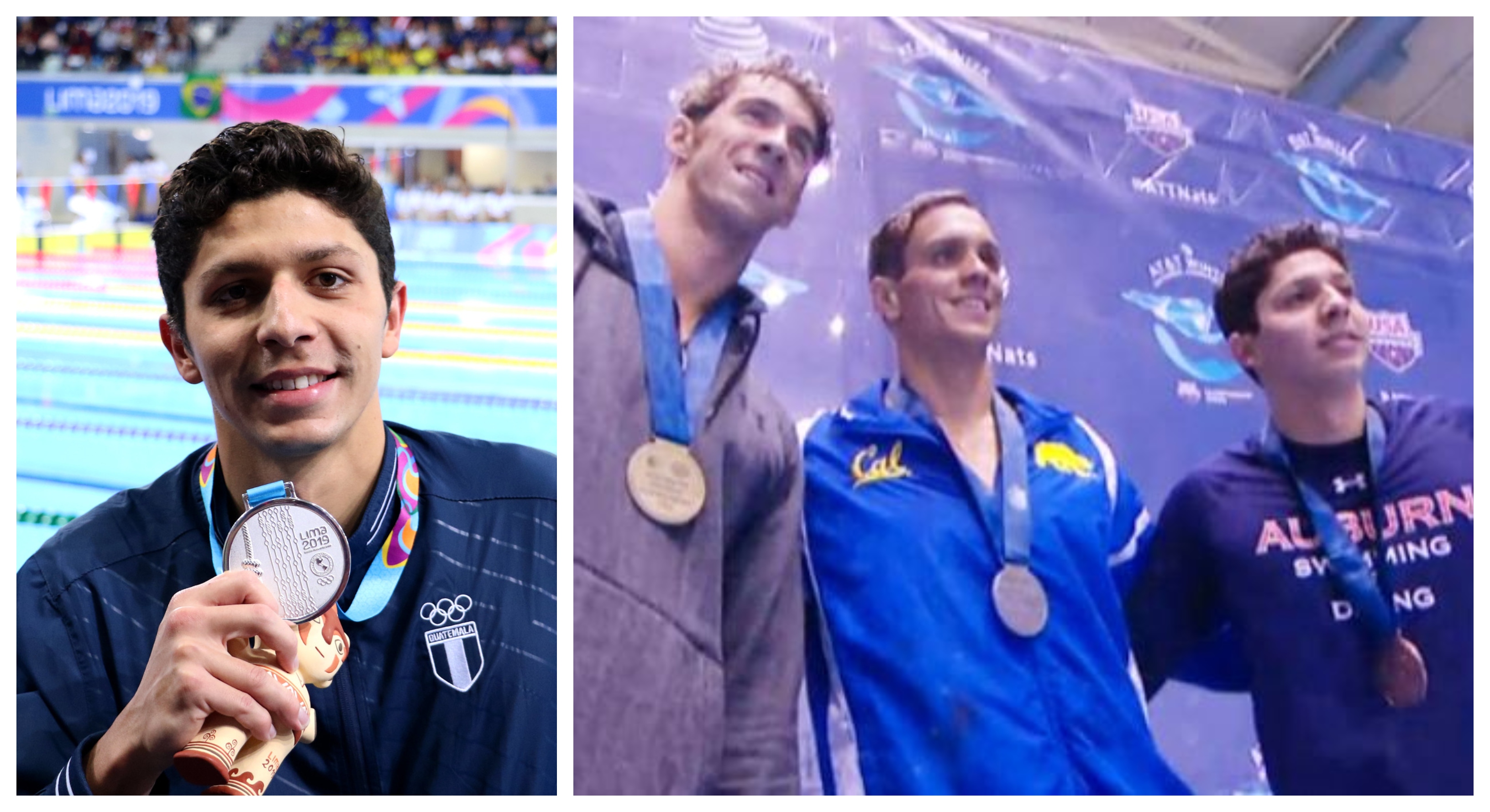 Luis Carlos Martínez se retira de la natación. (Foto Prensa Libre: Hemeroteca PL)