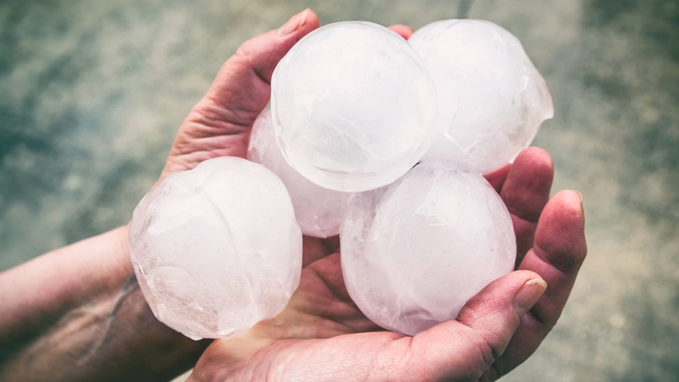 Granizo en España