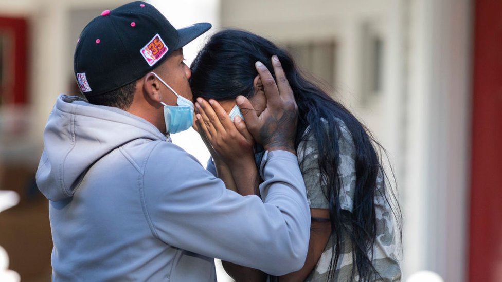 Los migrantes venezolanos llegaron a Martha's Vineyard de forma inesperada. (GETTY IMAGES)