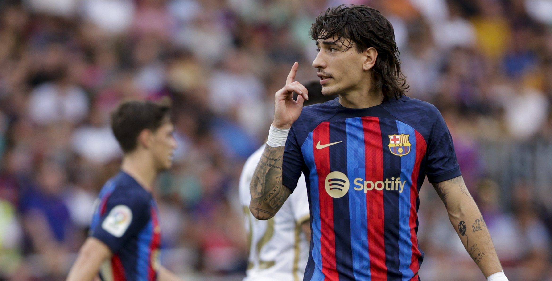 Bellerín debutó con el Barcelona frente al Elche hace unas semanas. (Foto Prensa Libre: EFE)