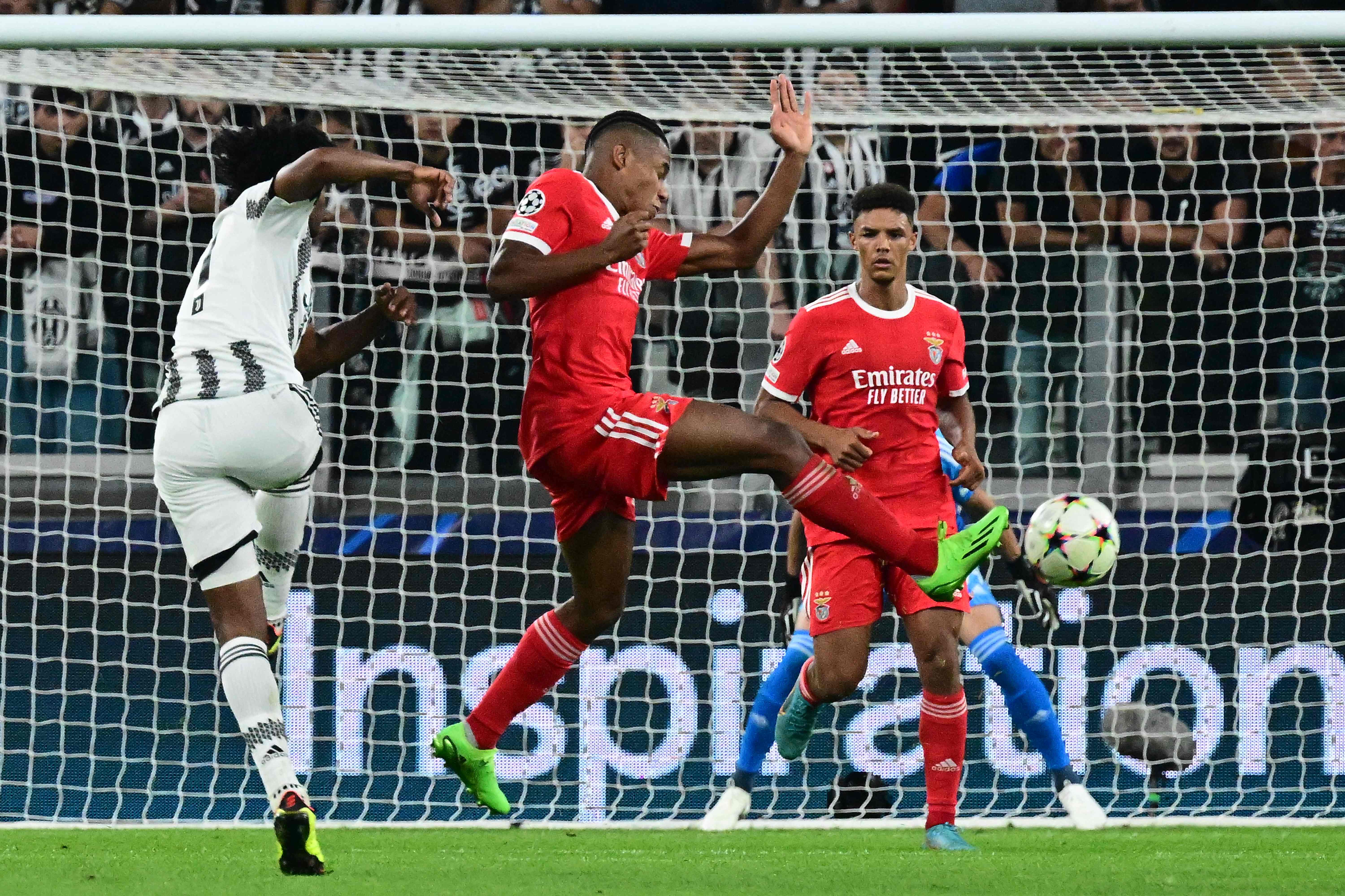 El Benfica derrotó por 2-1 a la Juventus en el partido de ida disputado en Turín en septiembre. (Foto Prensa Libre: AFP)