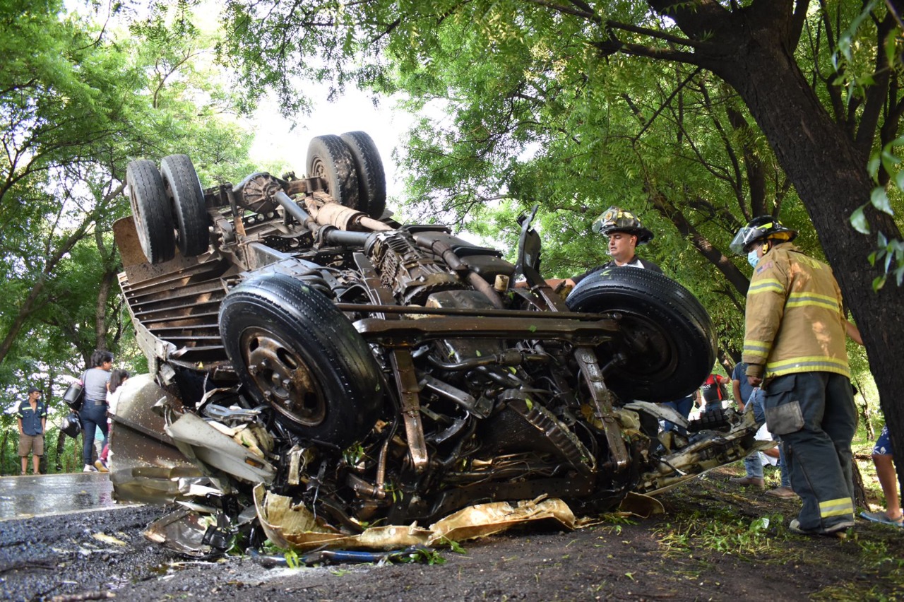 Accidente de transito en Estanzuela