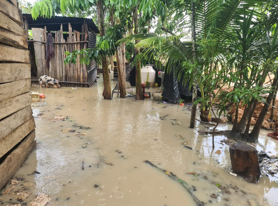 Inundación en Petén