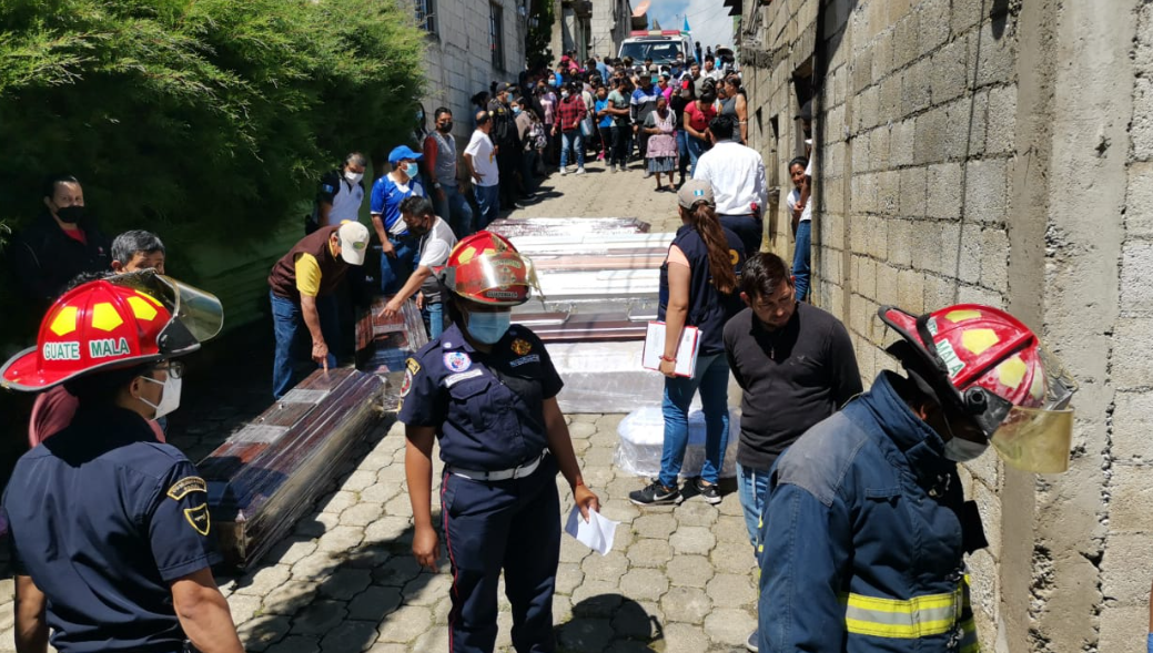 Incendio de Magdalena Milpas Altas