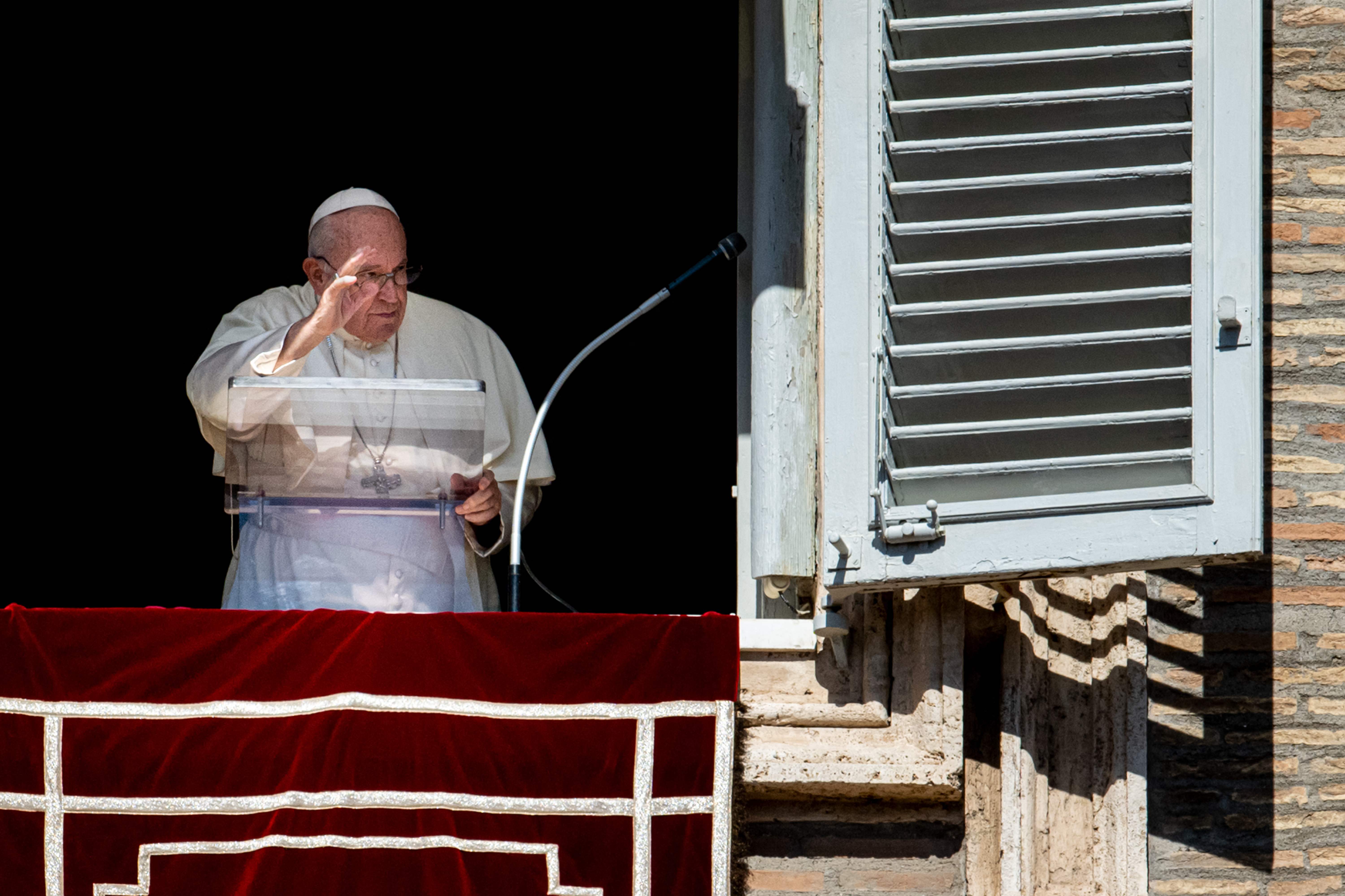 VATICAN-RELIGION-POPE-ANGELUS