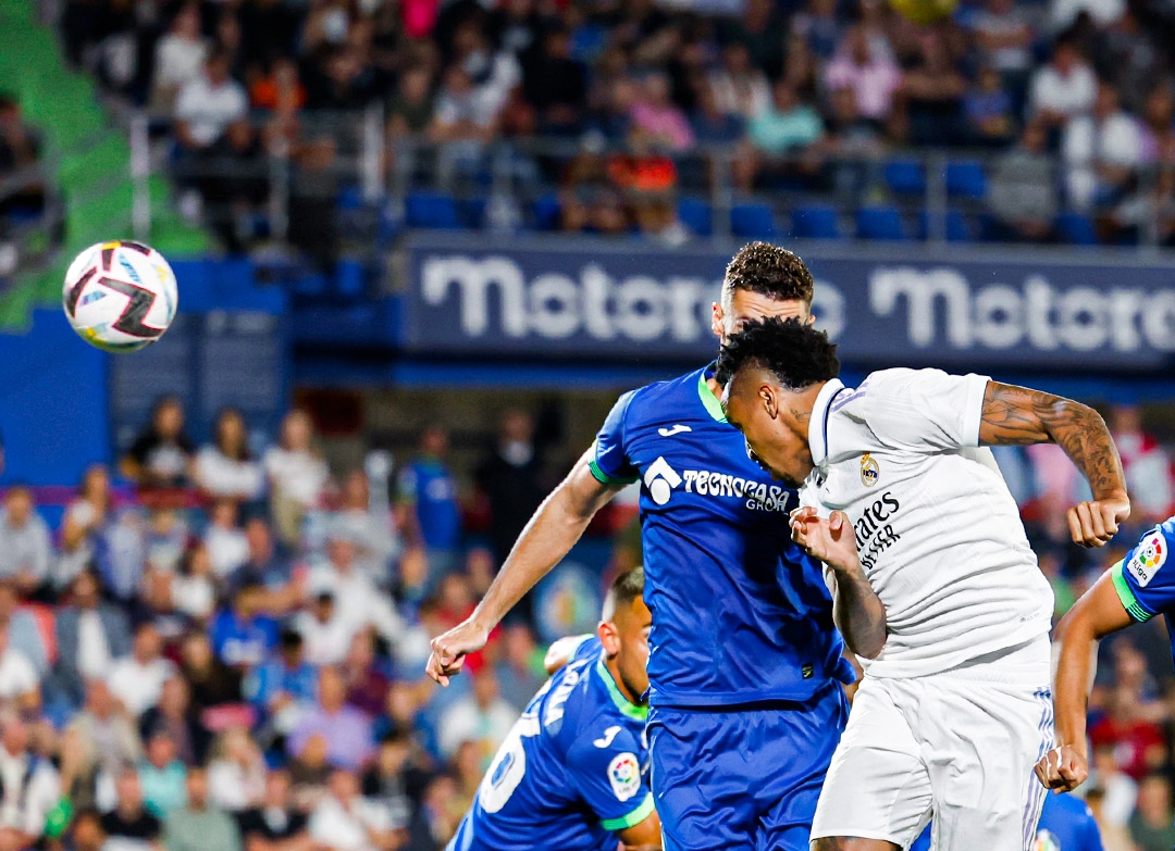 El defensor brasileño Militao fue el artífice del gol del Real Madrid. Foto Prensa Libre (Real Madrid)