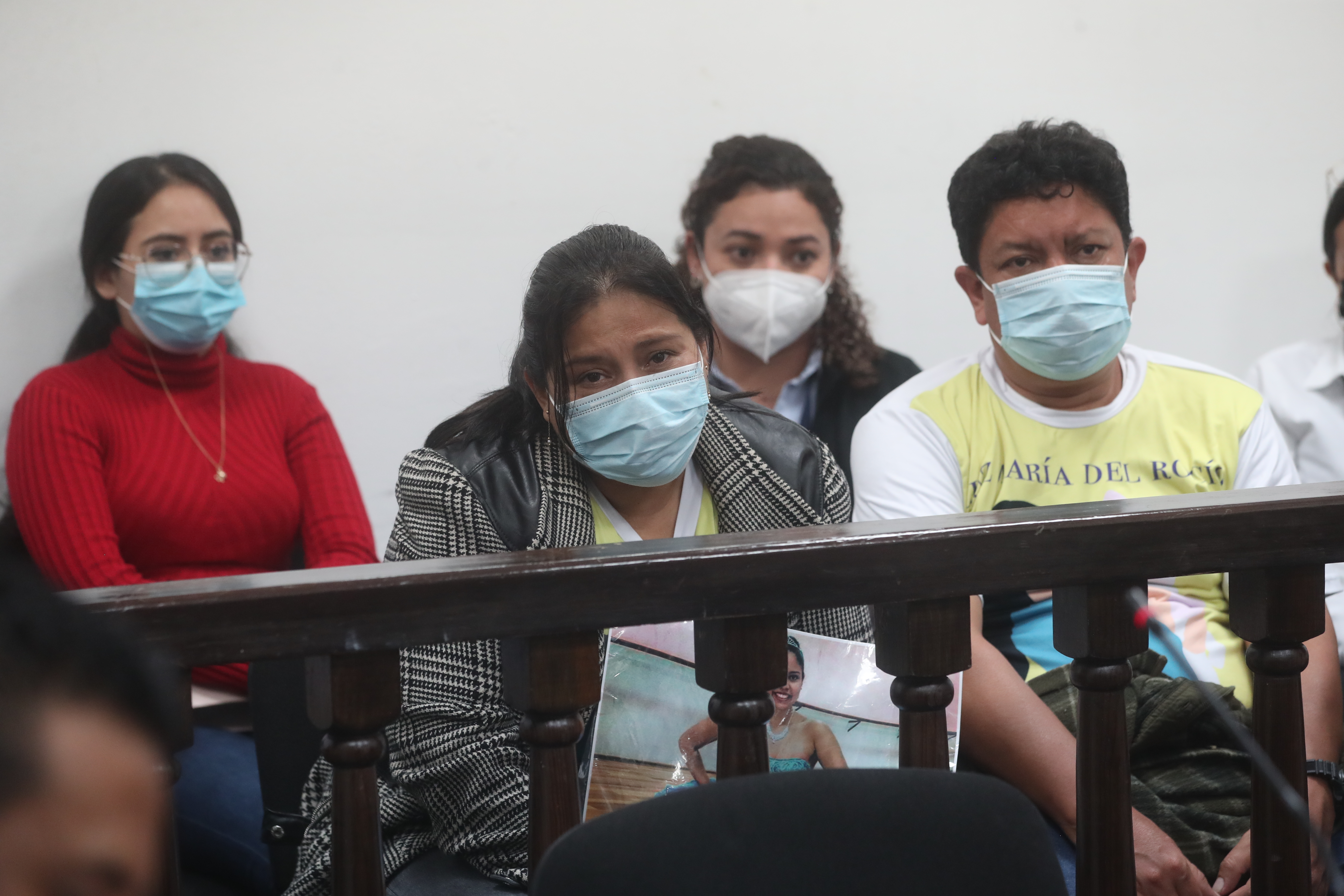 Ada Morales, madre de Luz María estuvo presente en las 22 audiencias del juicio por la muerte de su hija. (Foto: Prensa Libre. Hemeroteca)