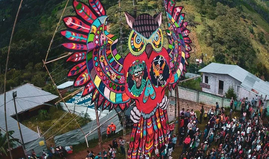 El Festival de Barriletes de Sumpango es uno de los más esperados para estas fechas. (Foto: Comité Permanente de Barriletes de Sumpango/Facebook)