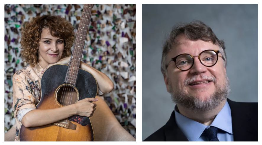 Gaby Moreno y Guillermo del Toro