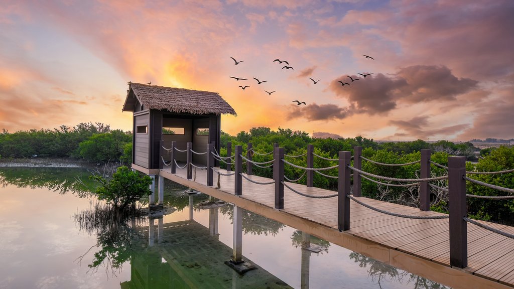 Isla Púrpura, Qatar. GETTY IMAGES