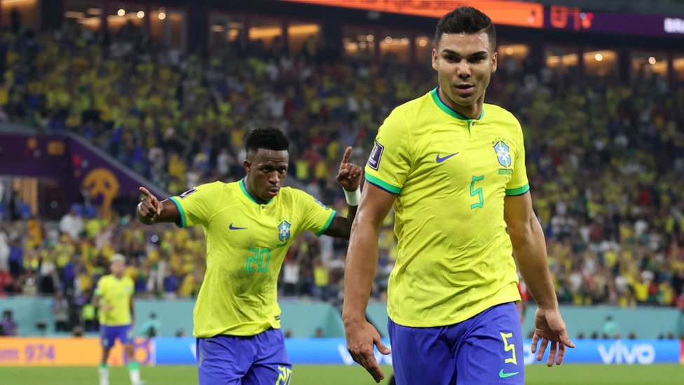 Casemiro fue el autor del gol en el triunfo de Brasil.