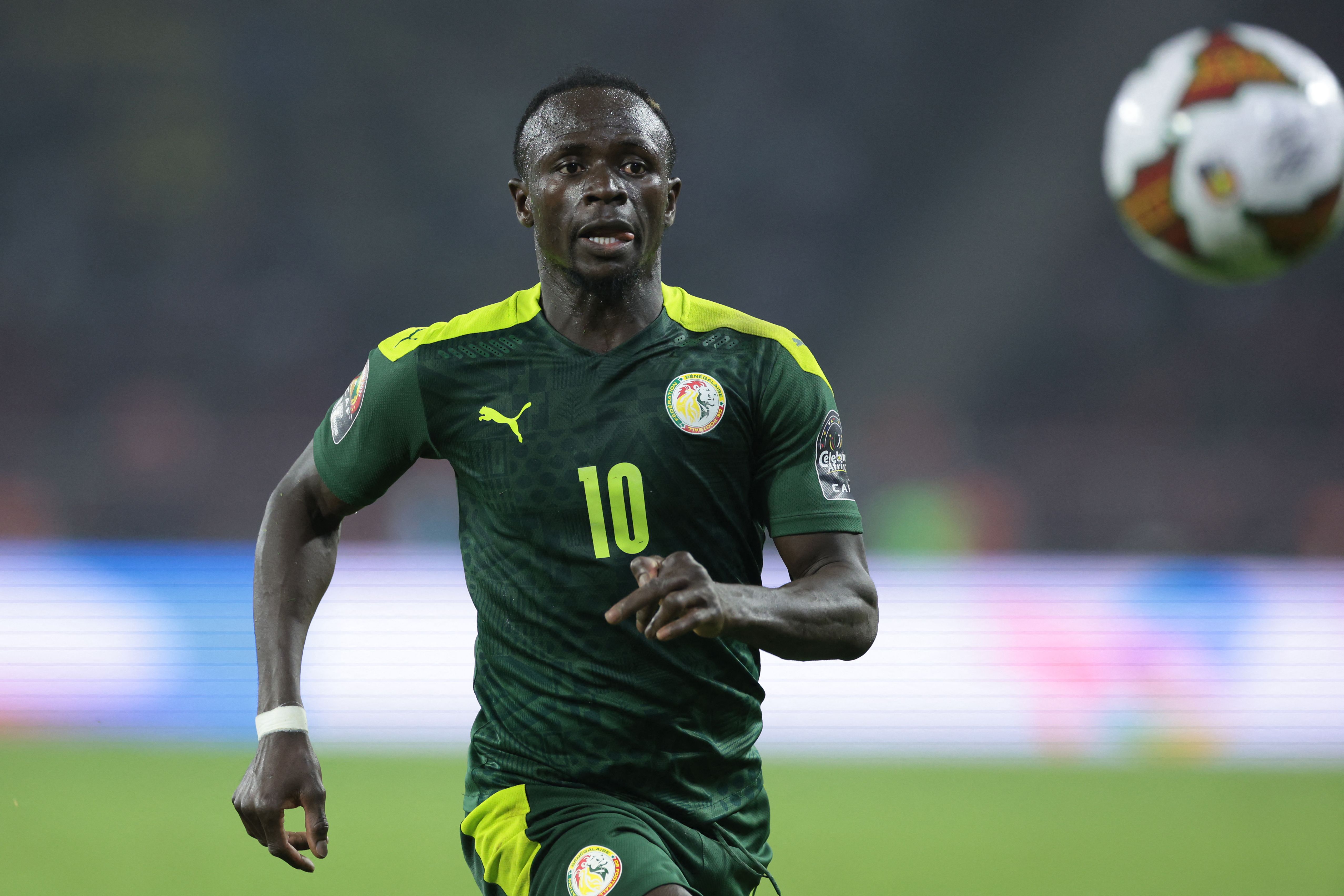 Mané si fue convocado para el Mundial pese a tener una lesión. Foto Prensa Libre (AFP)