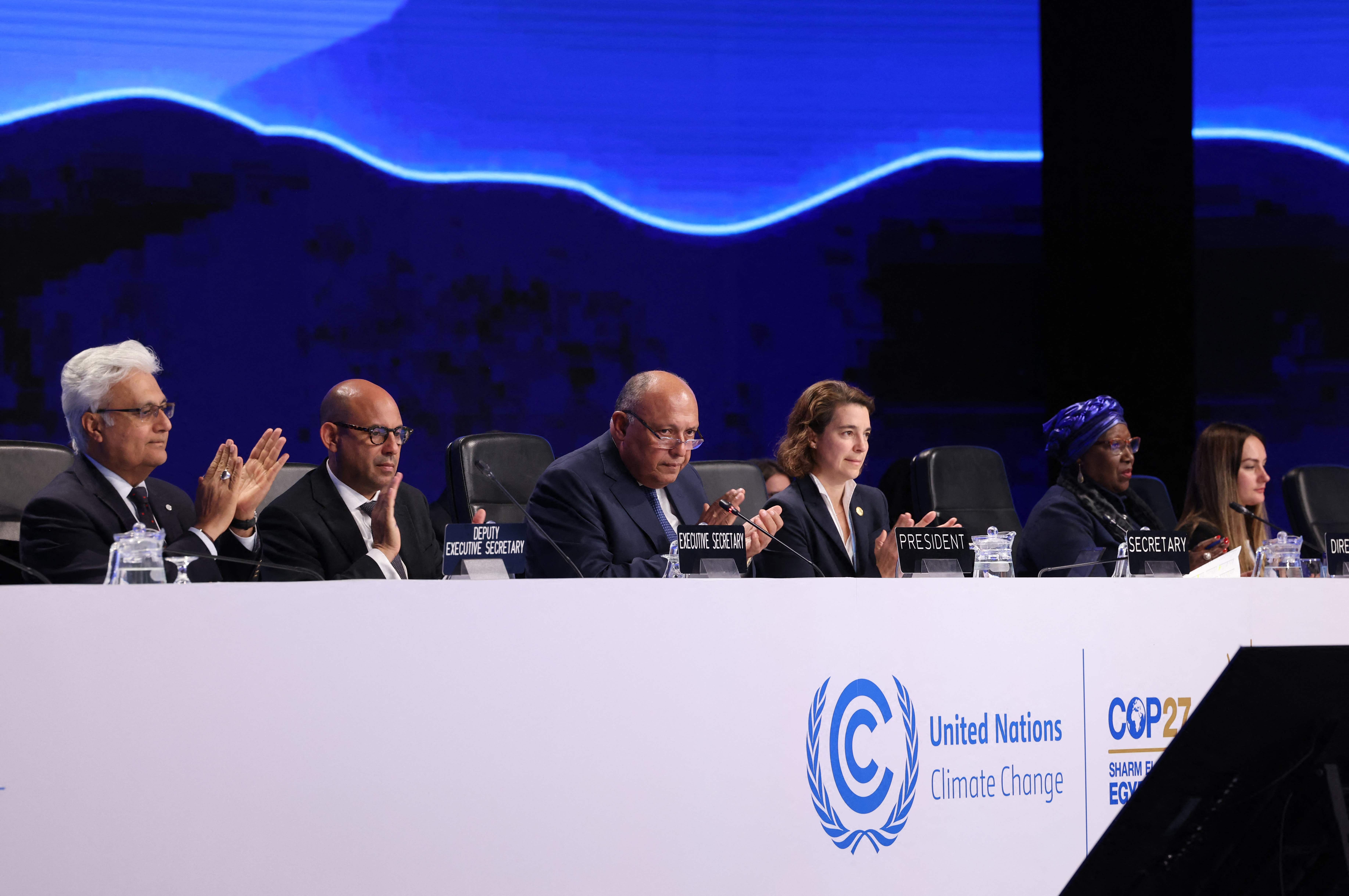 Los acuerdos de la COP 27 no se verán reflejados de manera inmediata para Guatemala. Fotografía: Joseph Eid /AFP.