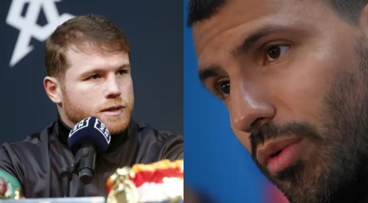 Canelo y el Kun Aguero