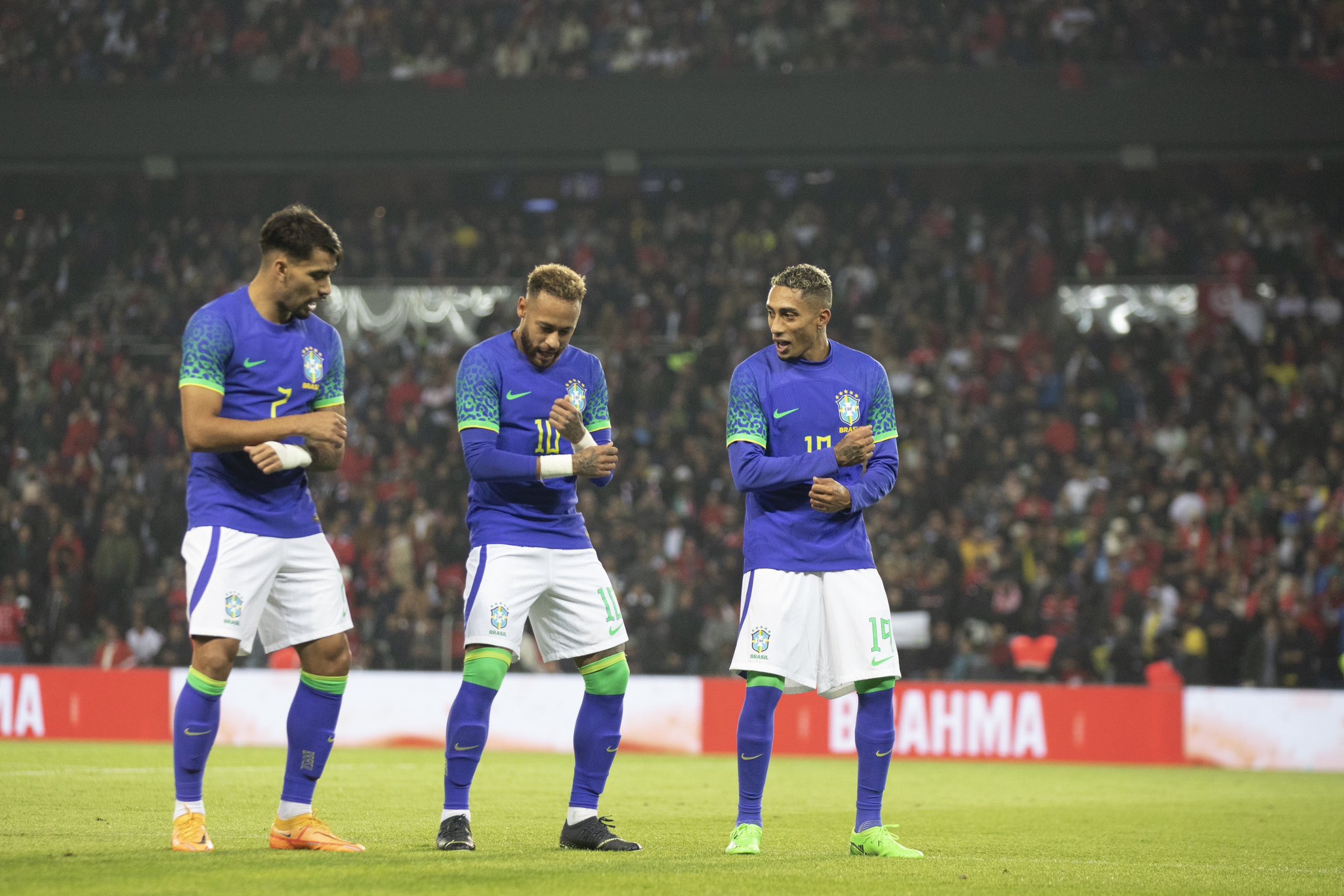 La selección brasileña es favorita a quedarse con el título en Brasil. (Foto Prensa Libre: @CBF_Futebol)