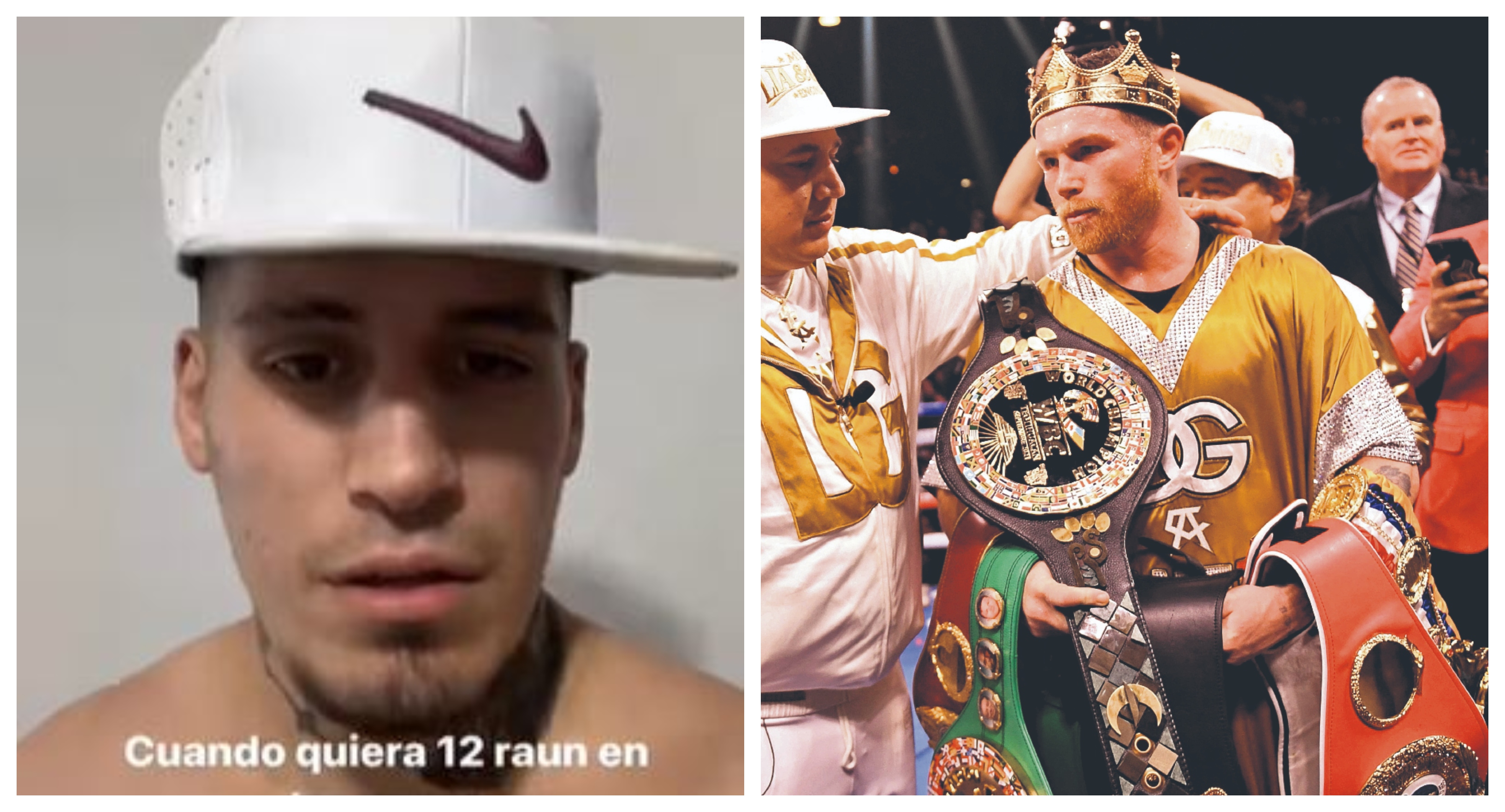 Ezequiel Matthysse defendió a Lionel Messi tras la amenaza del 'Canelo' Álvarez. (Foto Prensa Libre: Captura y Hemeroteca PL)